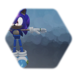 Animatronic Emerald the hedgehog (credit to calicookie go foll)