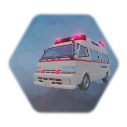 トヨタ　ハイメディック　救急車