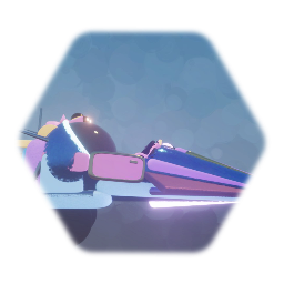 Alien rocket vehicle