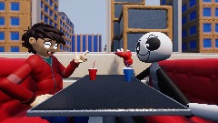 Nath talking with a Menace to society