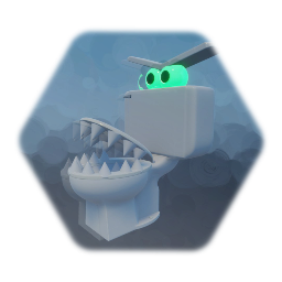 Talking toilet enemy