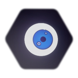 Emissive Blue Eye