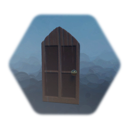 Squeaky Old Wooden Door (opens)