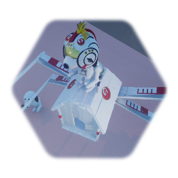 The young rebel pilot and his very brave little co pilot