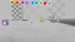 White kiddie Test Zone