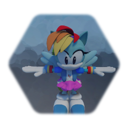 Mobuian Rainbow Dash  CGI