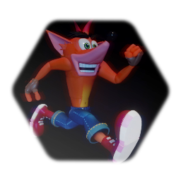Crash Bandicoot playable test model