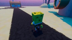 Spongebob puts the new forgis on the jeeps