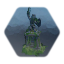 Ancient Hero Statue (Amistare)
