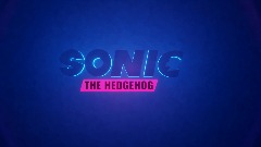 Sonic the hedgehog 2 logo animation
