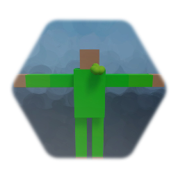 Block guy with 4 leaf clover