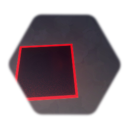 Red/Black Neon Floor Panel