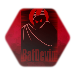Bat-Devin Painting Poster