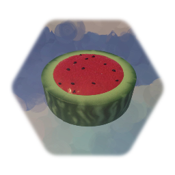 Round Watermelon Slice