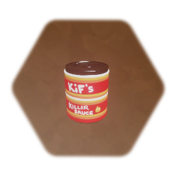 Remix of Canned Food Blank Template Kif's Killer sauce