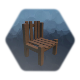 Wood chair