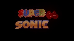 Super sonic 64 piracy screen
