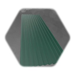 Corrugated Plastic Sheet - Green
