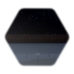 Empty Lot  Template (Night Sky)