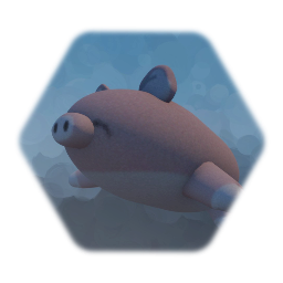 Stuffed pig