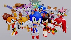Sonic V4 Characters (Terrorist Update)