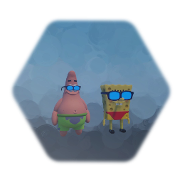 Sponge On The Run SpongeBob & Patrick's Swimsuit