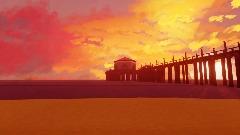 Pier Vista at Sunset