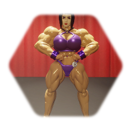 Phoebe Cho (muscular female base)