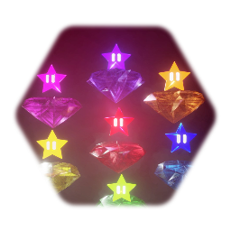 Sun stones and Rainbow stars