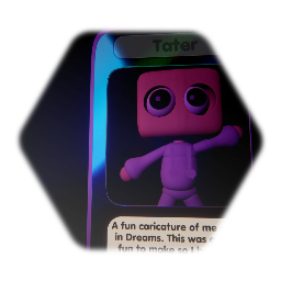 Tater Collectable card