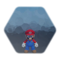 Mario from every copy of mario 64 is personalized