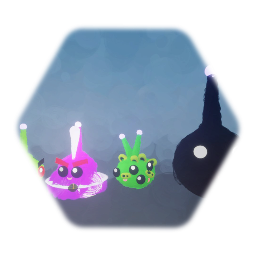 Unused angry imps space models