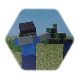 Minecraft Dabbing News Reporter