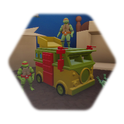TMNT Party Wagon toy