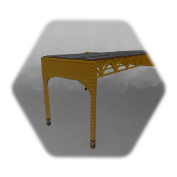 Overhead Subway Train Tracks