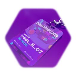 Isaac_H_07 #DreamsCom21 Lanyard