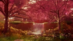 Cherry Blossom Garden