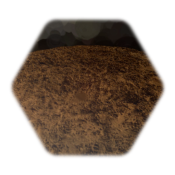 Realistic dirt floor tile