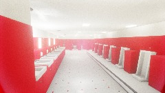 Red Bathroom