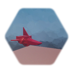 Space ship Red