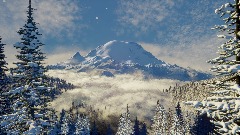 Mt Rainier from Crystal Mountain
