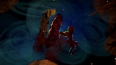 The eagle nebula inside pillars