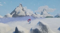 Planet x  side scroll version snow mountain portal