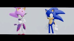 FNF Rush | Sonic VS Blaze