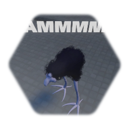 Really Scuffed Pukeko Bird