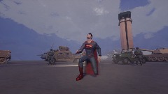 Superman. You might wanna step back.