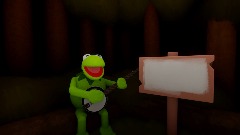 Kermit sing Rainbow connection but i sing it