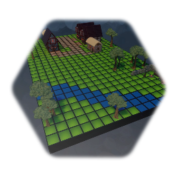 Virtual D&D Map - Small Village