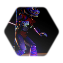 Roxanne Wolf Model · <button="Security Breach">