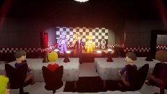 Remixable FNAF Map Party Room with logic